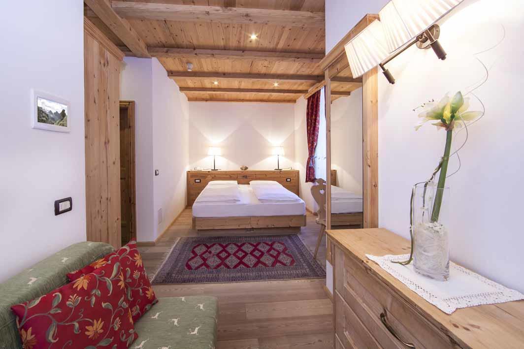 Hotel Corona Krone Selva di Val Gardena Oda fotoğraf